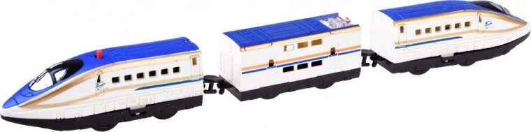 Moderns ātrvilciens ar trim vagoniem