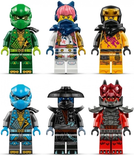 Sešas minifigūras episkām cīņām