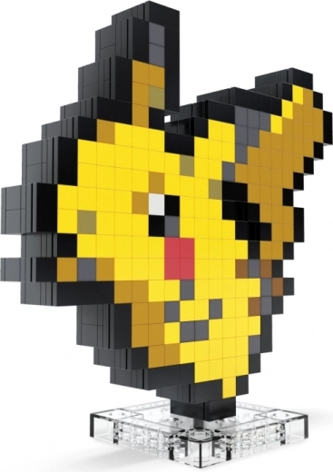 Pikseļu 3D Pikachu figūra