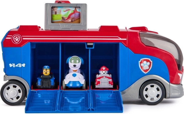 Atverami sānu paneļi un glabāšanas telpa