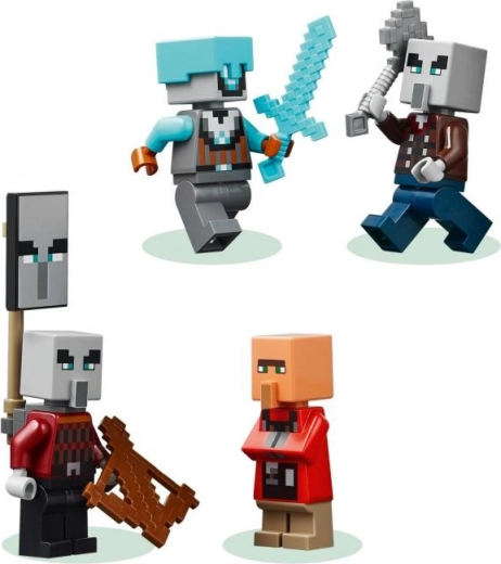 Četras minifigūras un bagātīgs aprīkojums