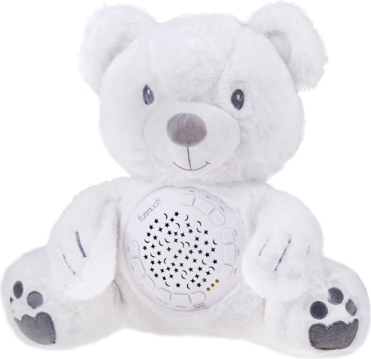 Mīksts biedrs gultiņā