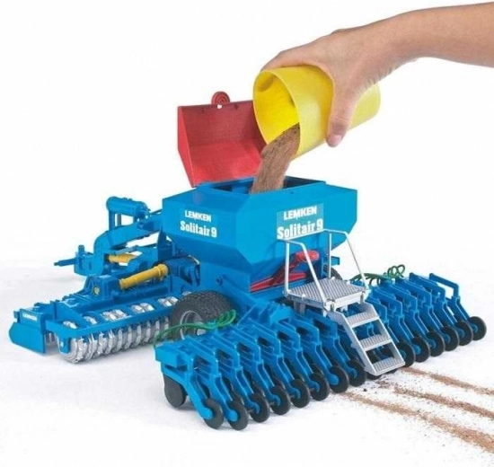 Uzpildāma sēklu tvertne ar vieglu iztukšošanu