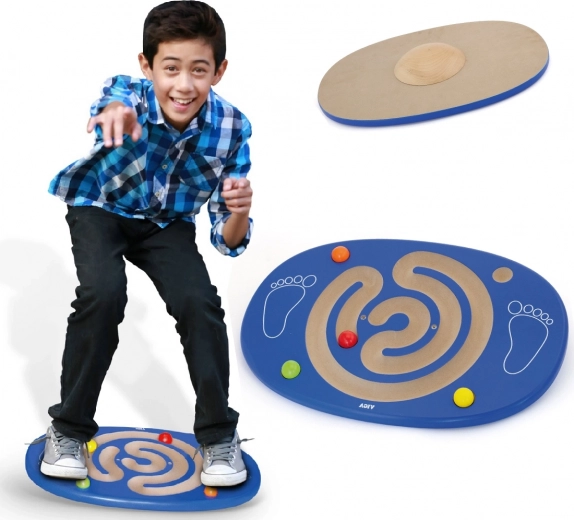 Interaktīvs labirints ar bumbiņām