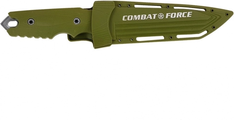 Tactical knife with sheath