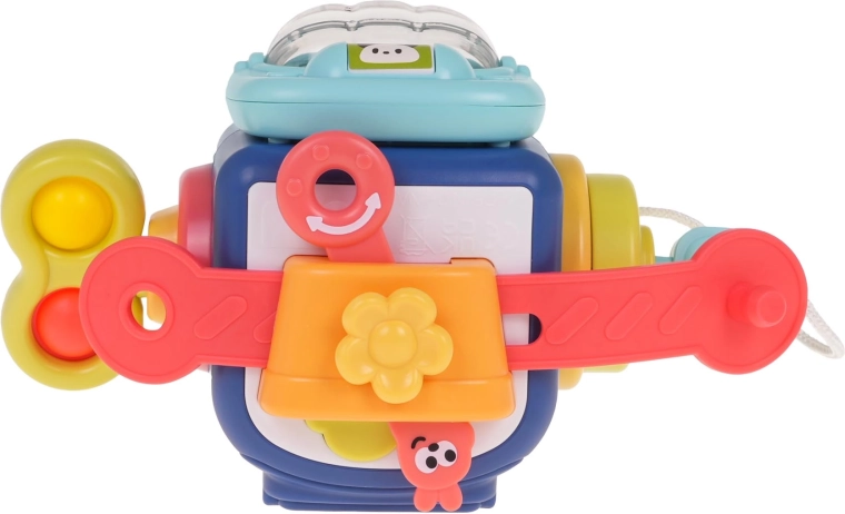 Colorful cube for development and stimulation