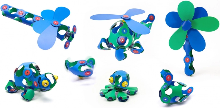 Spēcīgi magnēti un stabilas 3D konstrukcijas