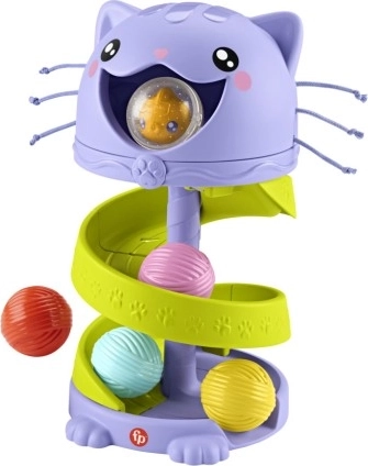 Interaktīvs kaķis ar slidkalniņu