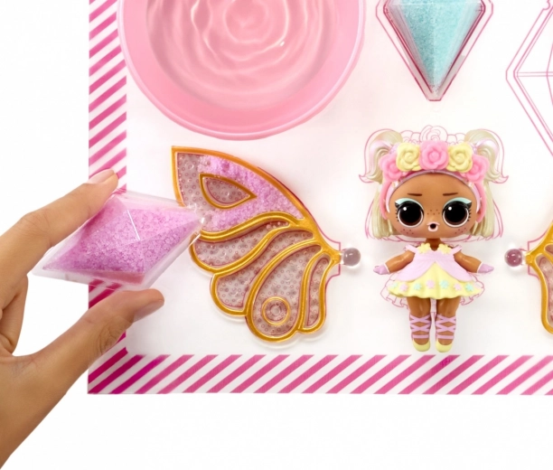 Mirdzošs “fejas pulveris” 3 krāsās + pilinātājs