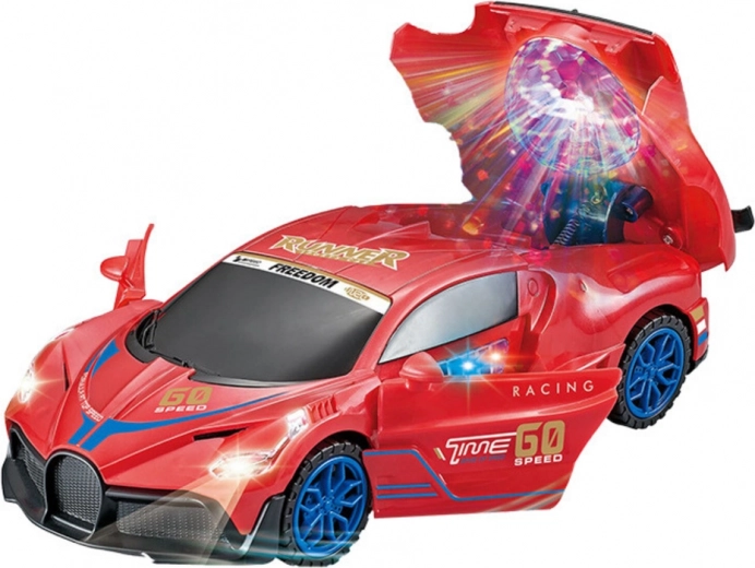 LED bumba un gaismas efekti