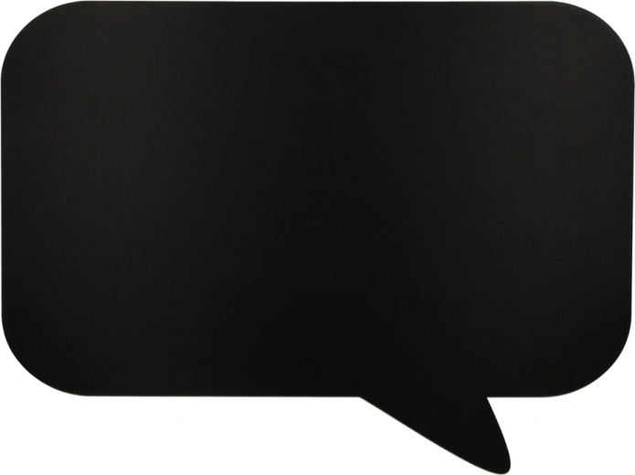 Message board with chalk and sponge