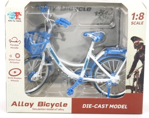 Metāla izpildījums un gumijas riteņi (die-cast versijai)