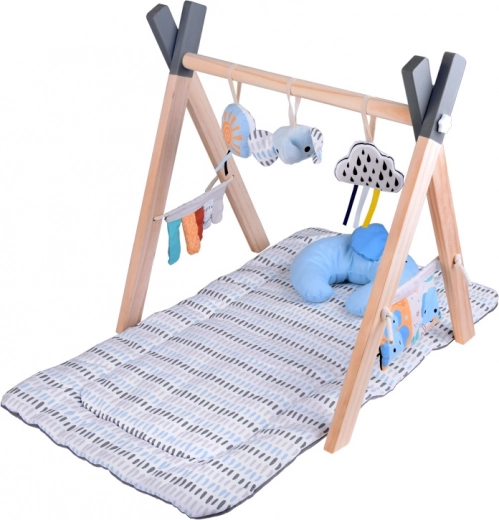 Mīksts paklājiņš un atbalsta spilventiņš