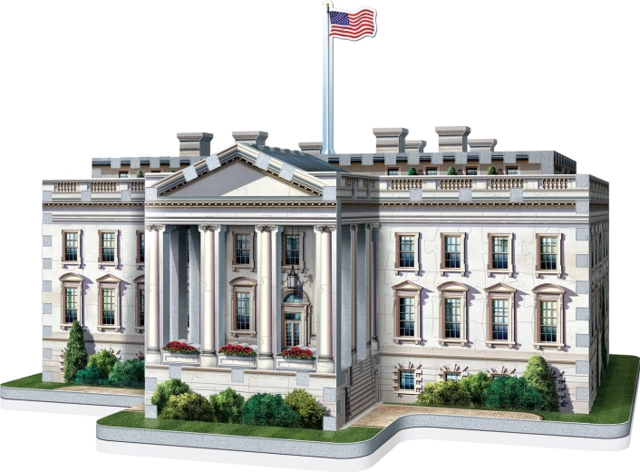 Realistic White House model