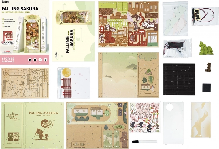 Precīzas detaļas un pilns komplekts montāžai