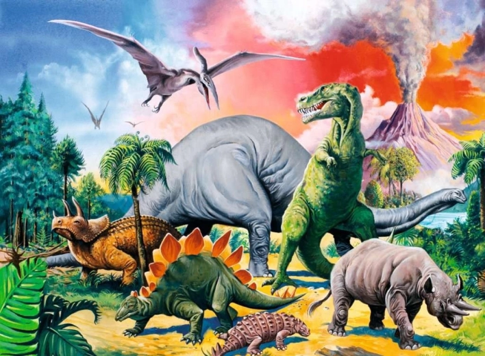 Aizraujoša dinozauru tēma