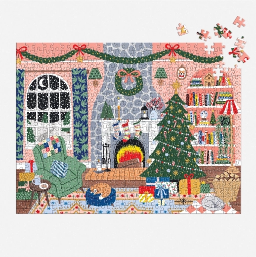 Warm Christmas motif for a festive atmosphere