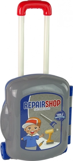 Pārvietojams koferis ar izvelkamu rokturi