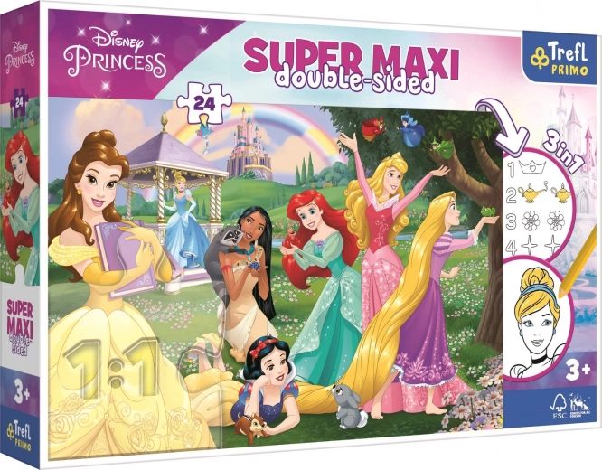 Double the fun: puzzle and coloring