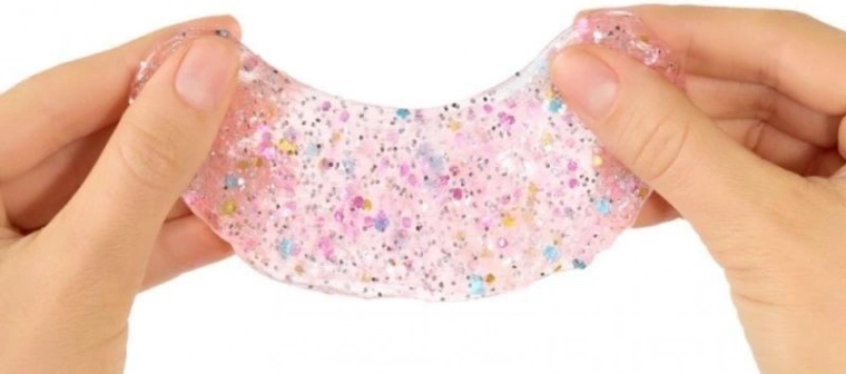 Sparkly slime for sensory play