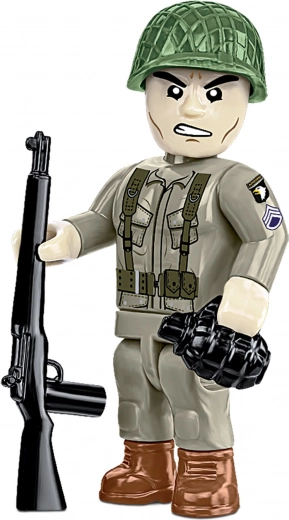 Divas karavīru figūriņas ar aprīkojumu