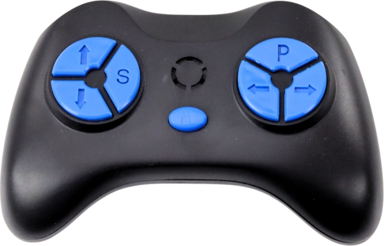 Ergonomic shape and clear buttons