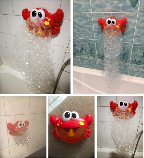 Burbuļu izklaide ar vienas pogas pieskārienu