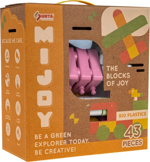 Videi draudzīgs bioplastmasas izpildījums