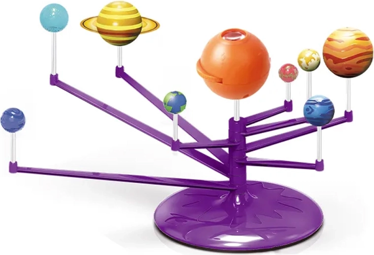 Oranža Saule ar baterijām