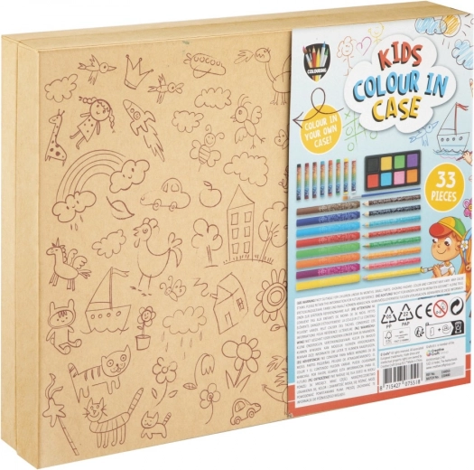 Radošs futrālis krāsošanai