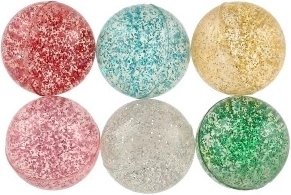 Sešas mirdzošas krāsas