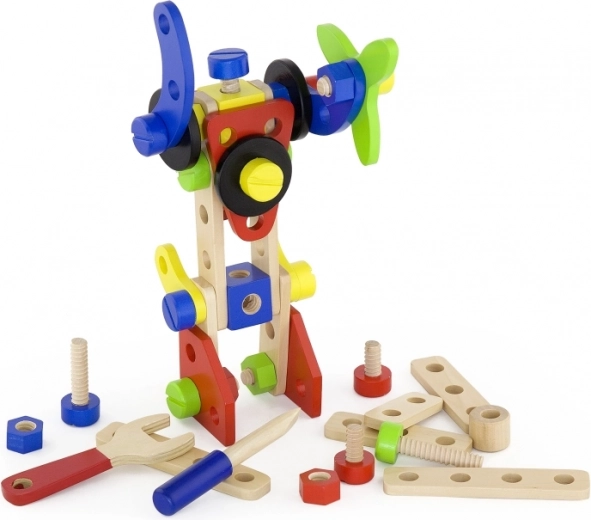 Radoša būvēšana ar 68 detaļām