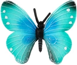 Realistisks zils spārns ar smalku pāreju