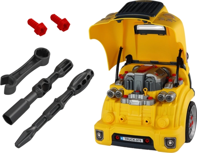 Izjaucams motors un riteņi