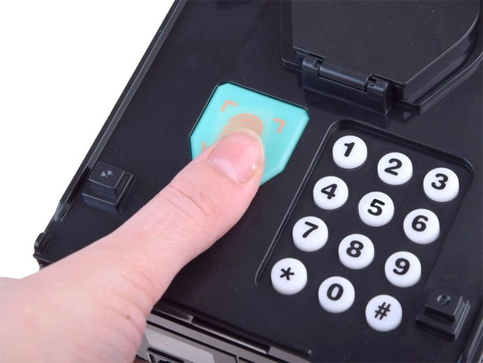 Elektroniskā aizsardzība ar PIN un “pirkstu nospiedumu”