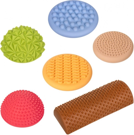 Dažādas krāsas un faktūras maņu stimulācijai