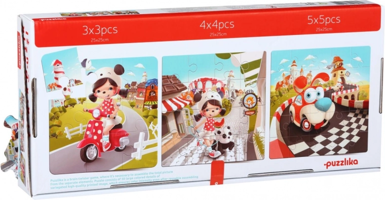 Trīs dažādi attēli