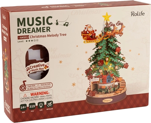 Dekors un mūzikas kastīte vienā