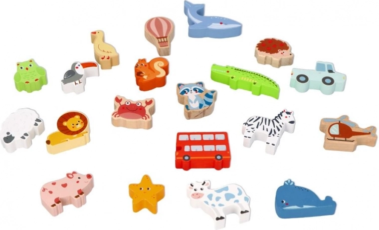 Košas koka detaļas