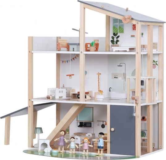 Vairāki stāvi, atvērta piekļuve un mūsdienīgs dizains