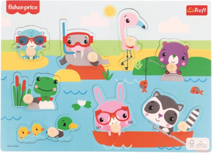 Fun and colorful puzzle