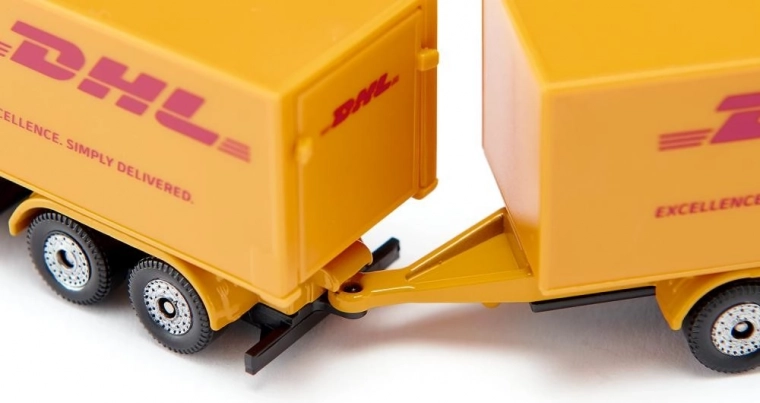 Reālistiskas detaļas un oficiālais DHL izskats
