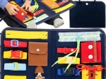 Manipulation board for children in a bag - 1 piece