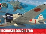 Plastmasas lidmašīnas modelis Mitsubishi A6M2b Zero 1/72