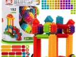 Kruzzel educational spiky construction blocks 192 pcs