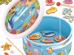 Tooky Toy magnētiskā spēle zivtiņu ķeršana – koka komplekts