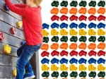 Kāpšanas rokturi bērniem – 10 gab. komplekts Kruzzel