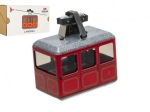 Metal cable car model for children