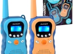 Bērnu rācijas walkie-talkie ar darbības rādiusu līdz 3 km un balss modulatoru