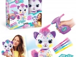 Airbrush studija kaķīte – radošs mīkstais rotaļlācītis krāsošanai